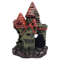 Produktbild von Duvo+ Aquariumdekoration Burg Figur und Höhle für Fische 17x14x23cm