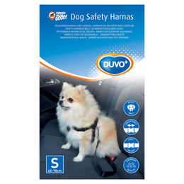 Duvo+ Auto Sicherheitsgeschirr für Hunde aus Nylon Grösse S 45-70 cm – Bild 1 von 3