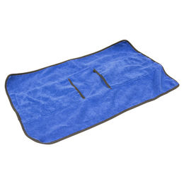 Duvo+ Badetuch für Hunde aus Mikrofaser Blau 100 x 70 cm – Bild 1 von 3