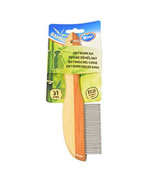 Produktbild von Duvo+ Bamboo Entfilzerharke mit 31 Zähnen für Hunde und Katzen