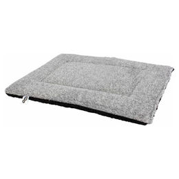Duvo+ Bench Kissen Sherpa ECO Hundekissen aus Fleece Grau Größe S – Bild 1 von 2