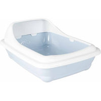 Produktbild von Duvo+ Birba Katzentoilette offene Schalentoilette aus Kunststoff für Kitten Größe M Blau