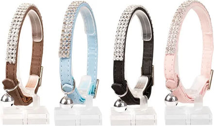 Duvo+ Blingbling Katzenhalsband mit Glöckchen verstellbar 20-30 cm – Bild 1 von 3