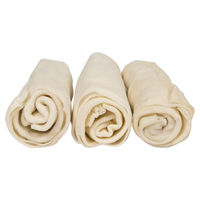 Produktbild von Duvo+ Boneata Rinderhaut-Rollen Monoprotein Naturkauartikel für Hunde 25 cm 3 Stück - 3 x 25 cm