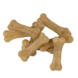 Duvo+ BONES! Kauknochen aus Rinderhaut für Hunde 8 Stück 7,5 cm – Bild 1 von 2