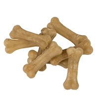 Produktbild von Duvo+ BONES! Kauknochen aus Rinderhaut für Hunde 8 Stück 7,5 cm