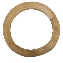 Produktbild von Duvo+ BONES Kausnack aus Leder mit Rind Geschmack Beige Durchmesser 15 cm