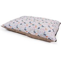 Produktbild von Duvo+ Breezy Hundekissen mit Reißverschluss Weiß 80 x 60 x 14 cm