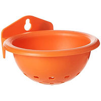 Produktbild von Duvo+ Brutnest für Vögel aus Kunststoff in Orange mit Wandhaken