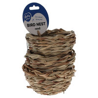 Produktbild von Duvo+ Brutnest für Wildvögel aus Schilf mit Haken