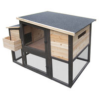 Produktbild von Duvo+ Bunny Barn Kaninchenstall aus FSC-Holz in Natur Braun