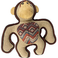 Produktbild von Duvo+ Canvas Gorilla Plüschspielzeug für Hunde Braun