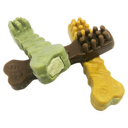 Duvo+ Chew! Dental gefüllte Zahnbürsten Zahnpflege-Snack für Hunde Junior ohne Zucker 400 g - 11 x 400 g – Bild 1 von 3