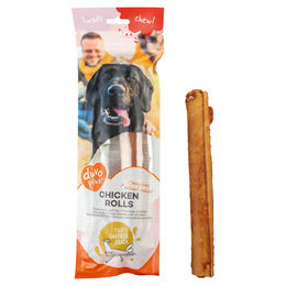 Produktbild von Duvo+ Chew! Huhn Rolls Kausnack für Hunde Adult ohne Zucker und glutenfrei 290 g - 2 x 290 g