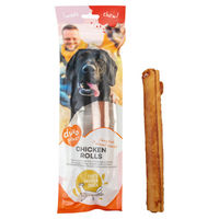 Produktbild von Duvo+ Chew! Huhn Rolls Kausnack für Hunde Adult ohne Zucker und glutenfrei 290 g - 2 x 290 g
