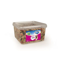 Produktbild von Duvo+ Chews Bones Mix 9 Formes Kausnack für Hunde mit Fisch 1900 g - 1900 g