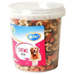 Produktbild von Duvo+ Chews Mix Kausnack für Welpen und Hunde 500 g - 500 g