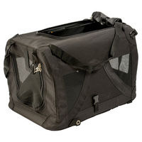 Produktbild von Duvo+ Click & Go Transportbox für Hunde große Rassen Schwarz XL aus wasserabweisendem Nylon