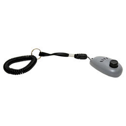 Duvo+ Clicker Trainer für Hunde und Katzen aus Kunststoff in Schwarz und Grau – Bild 1 von 9