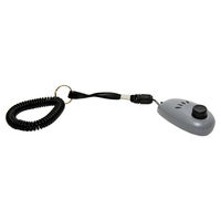Produktbild von Duvo+ Clicker Trainer für Hunde und Katzen aus Kunststoff in Schwarz und Grau
