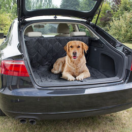 Duvo+ Comfy Kofferraum-Schutzdecke für Hunde aus wasserfestem Oxford-Gewebe Schwarz 147 x 120 cm – Bild 1 von 5