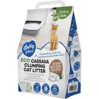 Produktbild von Duvo+ ECO Cassave Klumpende Katzenstreu 5 kg