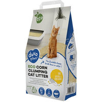 Produktbild von Duvo+ Eco Mais Katzenstreu unparfümiert 3,5 kg - 3,5 kg
