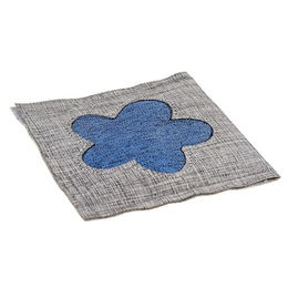 Duvo+ ECO Navy Square Katzenspielzeug mit Katzenminze aus Stoff in Blau – Bild 1 von 3
