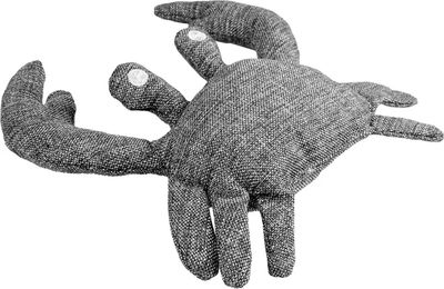 Duvo+ Eco Plüschspielzeug Krabbe für Hunde Grau XL – Bild 1 von 2
