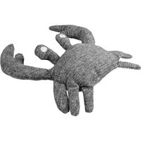 Produktbild von Duvo+ Eco Plüschspielzeug Krabbe für Hunde Grau XL
