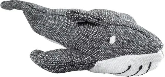 Duvo+ Eco Plüschspielzeug Wal Grau Größe XL für Hunde – Bild 1 von 2