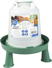 Duvo+ Eco Tränke mit Schraubmechanismus und Griff für Hühner und Puten, Grün, 3 l - 3 l – Bild 1 von 4