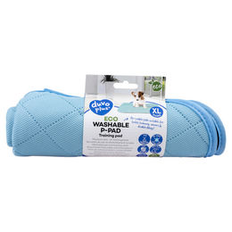 Produktbild von Duvo+ ECO Waschbare Welpenunterlage Blau Größe XL - 67 cm