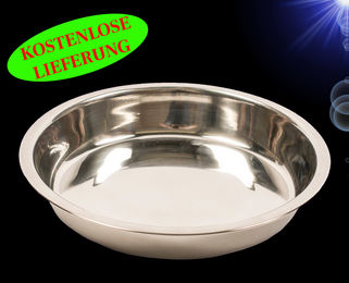 Produktbild von Duvo+ Edelstahl Futternapf für Hunde und Katzen Welpen und Kitten 15 cm Durchmesser 0,3 L - 300 ml