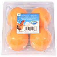 Produktbild von Duvo+ Eierattrappen aus Polyresin für Hühner und Wildvögel 4 Stück
