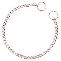 Produktbild von Duvo+ Erziehungshalsband Slip Hundehalsband aus Metall Silber 60 cm