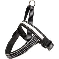 Produktbild von Duvo+ Explor City Paris Hundegeschirr aus Nylon mit LED und Akku Schwarz XXL