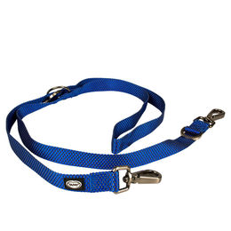 Duvo+ Explor East Duo Hundeleine aus Nylon in Blau wasserdicht - 2 m – Bild 1 von 3