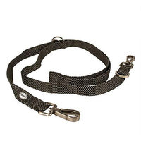 Produktbild von Duvo+ Explor East Duo Hundeleine aus Nylon Schwarz XL 200 cm 25 mm waterproof - 200 cm