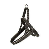 Produktbild von Duvo+ Explor East Hundegeschirr aus Nylon Schwarz Größe S 30-40 cm wasserdicht