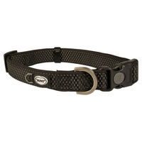Produktbild von Duvo+ Explor East Hundehalsband aus Nylon Schwarz XL wasserdicht