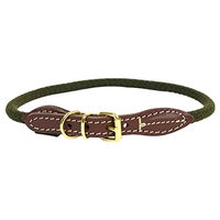 Produktbild von Duvo+ Explor Forest Hundehalsband aus Nylon in Grün Größe M 47-51 cm