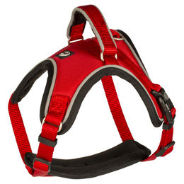Duvo+ EXPLOR Hundegeschirr aus Nylon wasserdicht rot Größe S – Bild 1 von 3