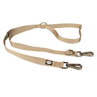 Produktbild von Duvo+ Explor North Duo Hundeleine aus Nylon in Beige XXL wasserfest - 200 cm