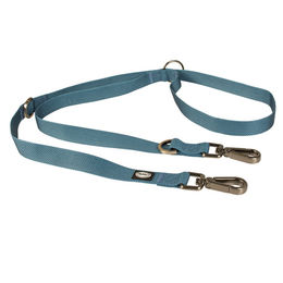 Duvo+ Explor North Duo Hundeleine aus Nylon in Petrolblau 200cm wasserfest - 200 cm – Bild 1 von 4