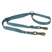 Produktbild von Duvo+ Explor North Duo Hundeleine aus Nylon in Petrolblau 200cm wasserfest - 200 cm
