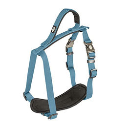 Duvo+ Explor North Hundegeschirr aus Nylon in Blau Größe S 30-40 cm wasserfest – Bild 1 von 3