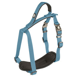 Duvo+ Explor North Hundegeschirr aus Nylon in Petrolblau Größe L 50-65 cm wasserfest – Bild 1 von 3