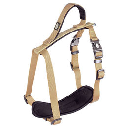 Duvo+ Explor North Hundegeschirr aus Nylon in Taupe Größe M (40-50 cm) wasserfest – Bild 1 von 3