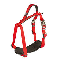 Produktbild von Duvo+ Explor North Hundegeschirr aus Nylon rot wasserfest Größe L 50-65 cm